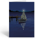 Personalized Holiday Boat Christmas Card by Stonehouse Collection