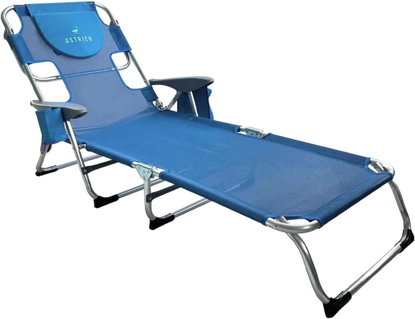 Ostrich Chaise Lounge: Ultimate Tanning Comfort