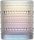 Fortessa Jupiter Beaded Hobnail Glass Set of 6, 10 Ounce Delight