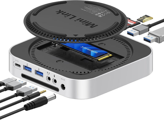 ORICO MiniLink Mac Mini M4 USB Hub: 9-in-1 Docking Solution