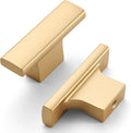 Matte Champagne Gold Cabinet Knobs 20 Pack - Durable Zinc Hardware