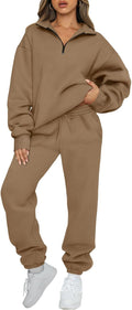 AUTOMET Women's Sweatsuits 2 Piece Outfits Lounge Sets - Cozy Fall