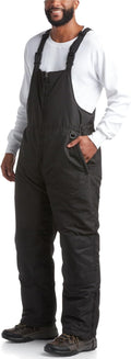 Cherokee Men's Snow Bib - Insulated Waterproof Ski Pants