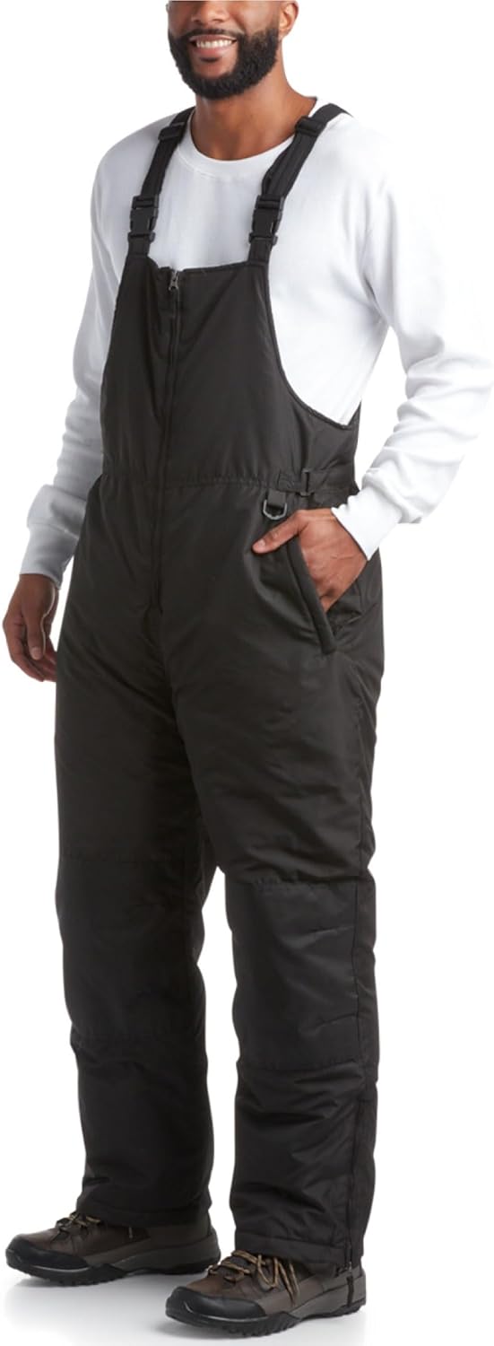 Cherokee Men's Snow Bib - Insulated Waterproof Ski Pants