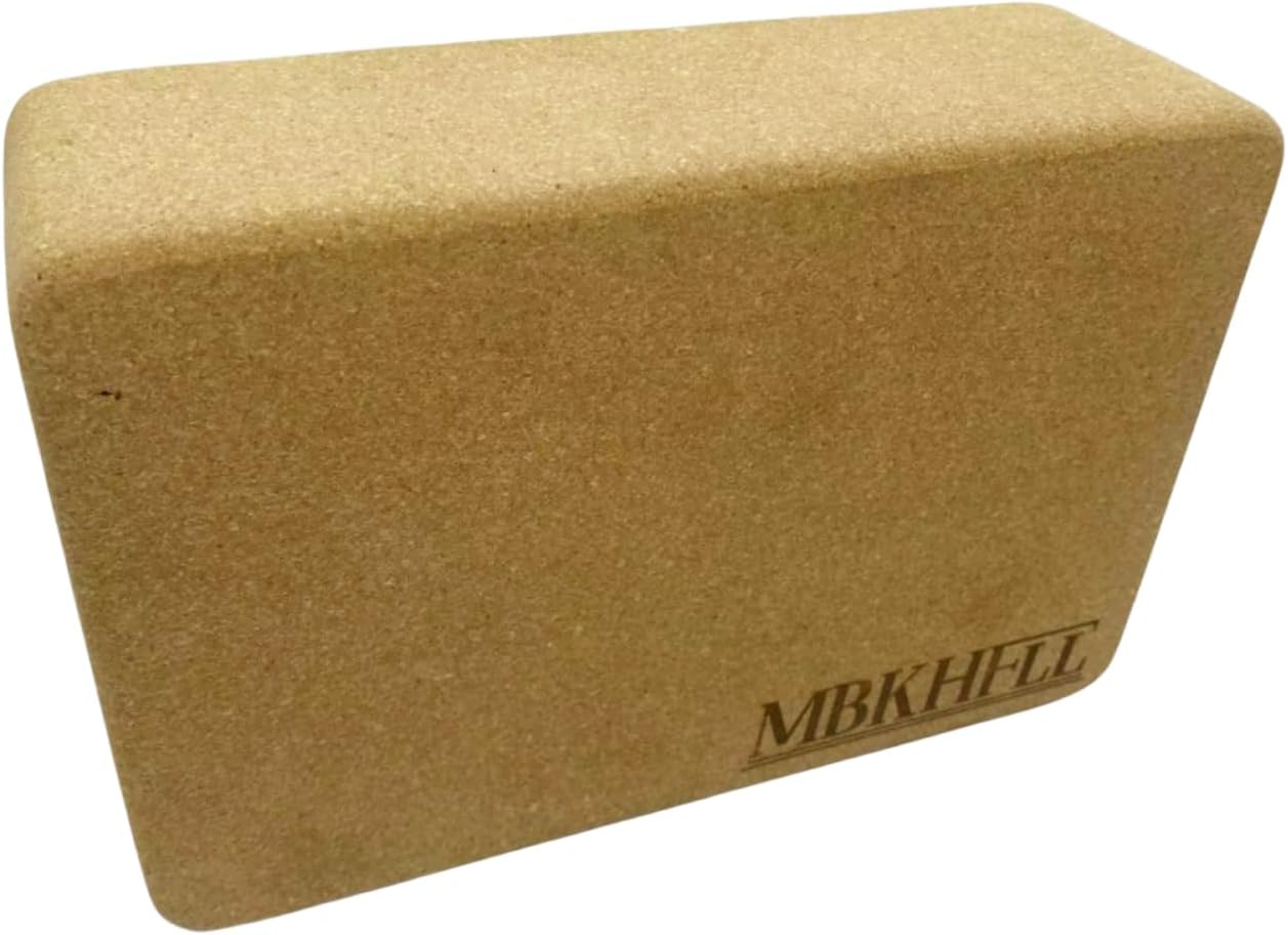 Non-Slip Eco Cork Yoga Block - Enhance Your Practice!