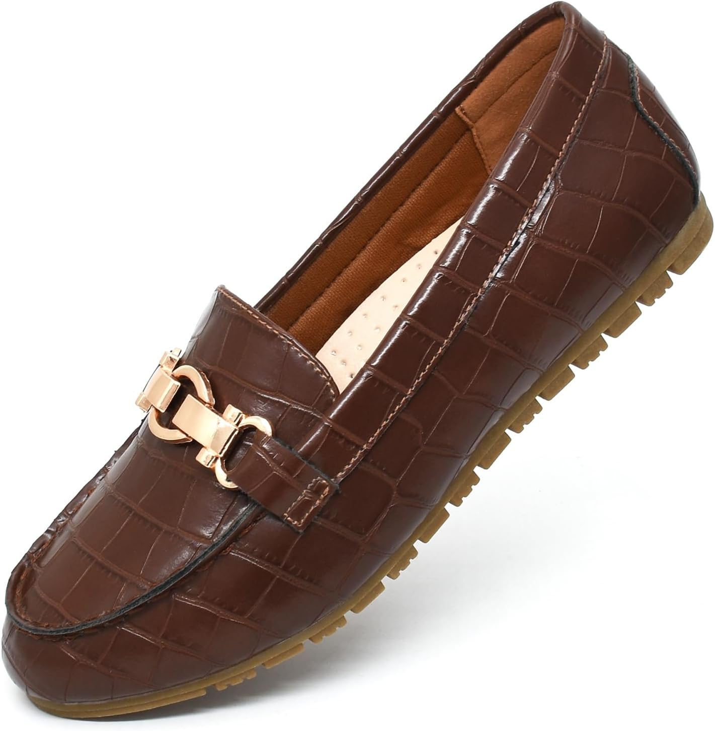 Comfortable Lightweight Penny Loafers for Women Business Casual