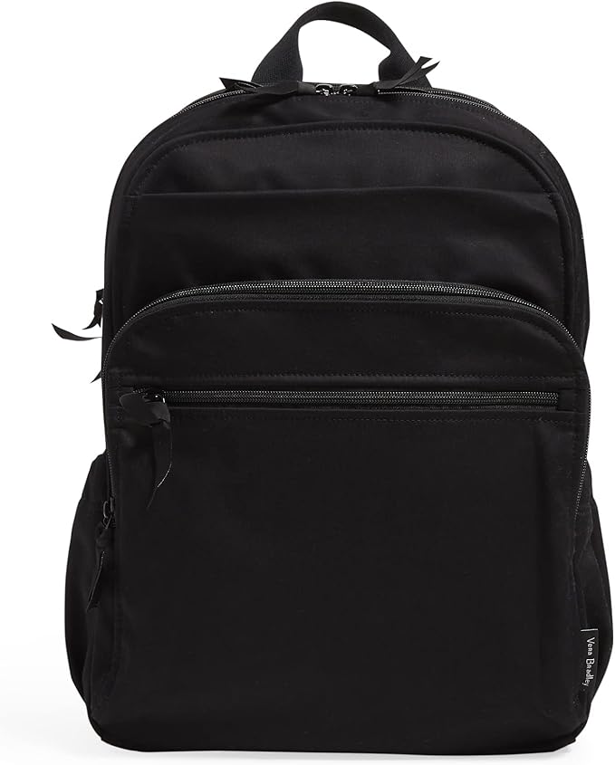Vera Bradley Women's Cotton XL Campus Backpack for Everyday Use