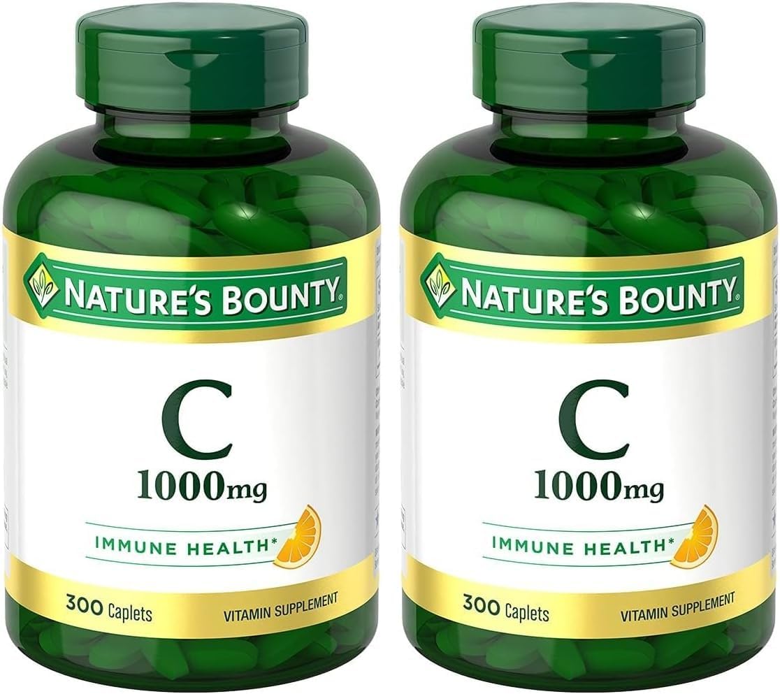 Nature's Bounty Vitamin C 1000mg for Immune Support and Health