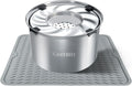 1.5 Gal No Spill Dog Water Bowl - Large Stainless Steel Bowl