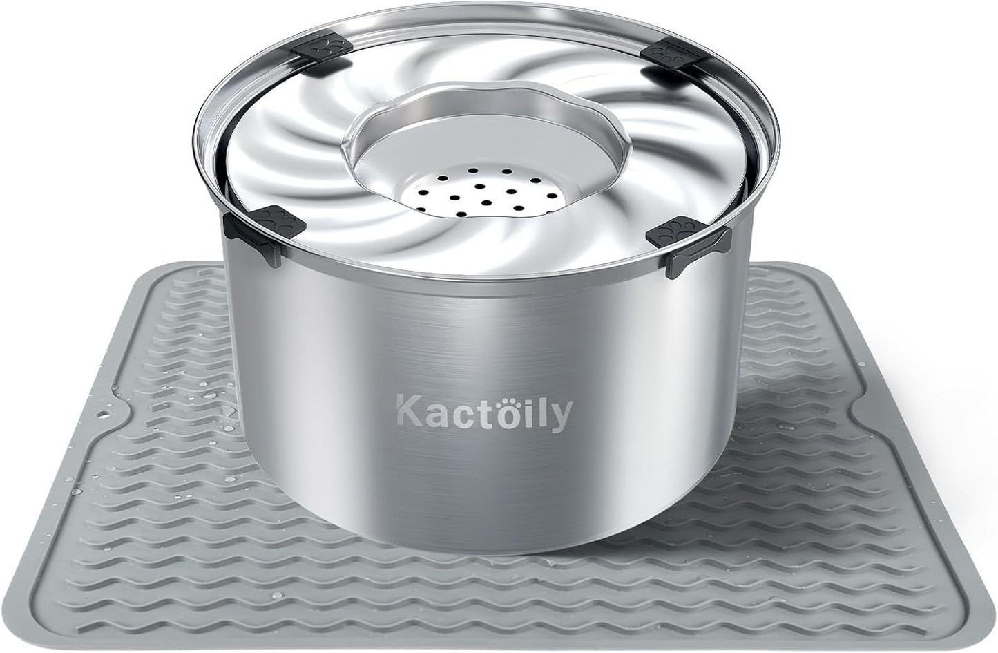 1.5 Gal Dog Water Bowl No Spill for Large Dogs and Pets