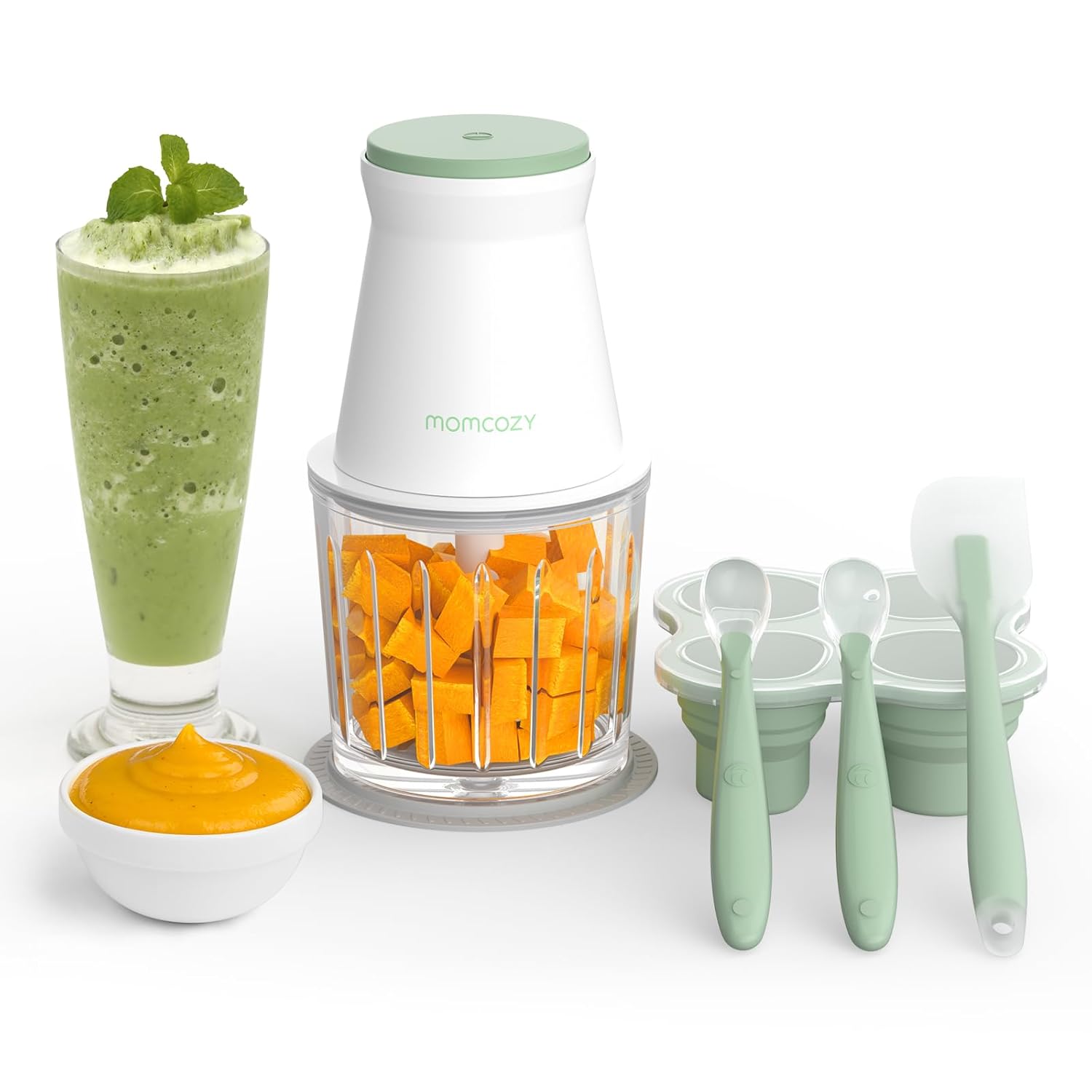 Momcozy 9-in-1 Baby Food Maker: Quick & Easy Prep