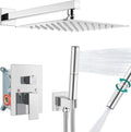 Aolemi Shower System with Rainfall Head and Handheld - High Pressure