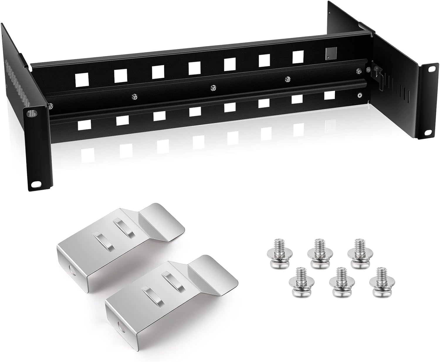 19 Inch Rack Mount DIN Rail Kit for Industrial Media Converters