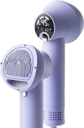 Low Noise Pet Hair Dryer with Slicker Brush and Steam Brush - Quiet