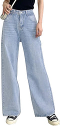 Baggy Wide Leg Jeans High Waisted Flare Jeans for Women - Trendy 90s