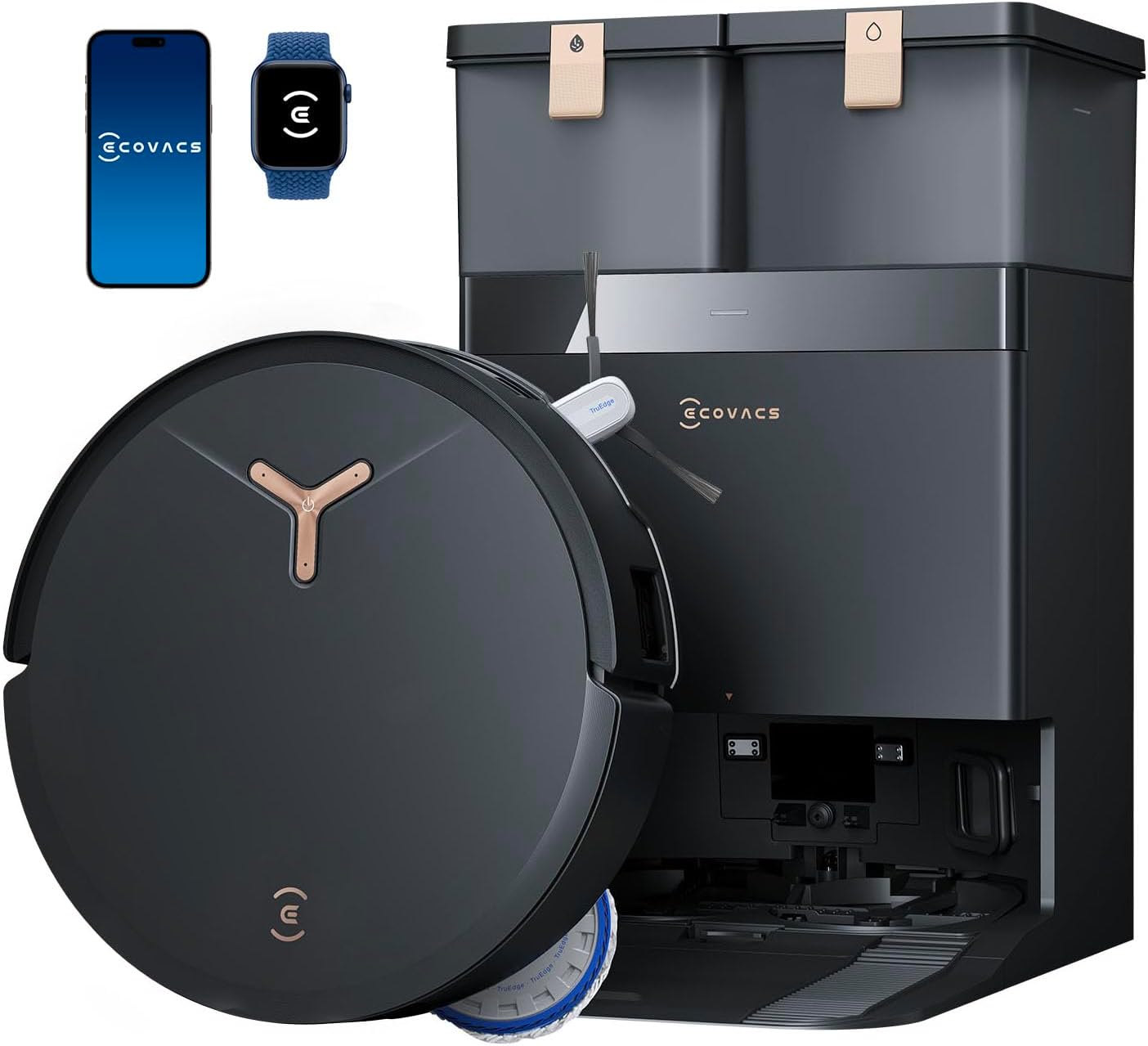 ECOVACS DEEBOT T50 MAX PRO Omni Robot Vacuum for Deep Cleaning