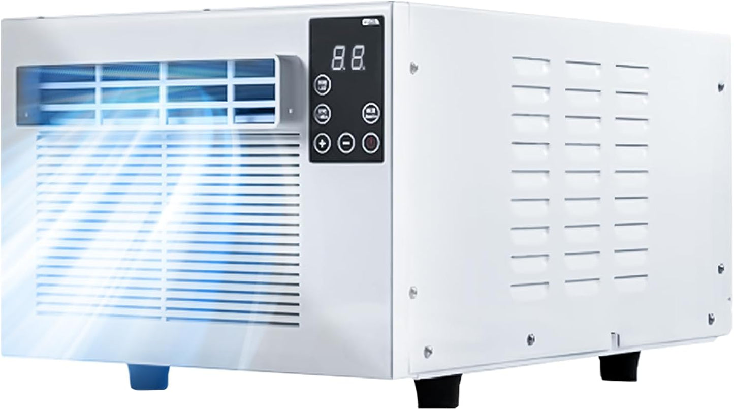 Compact Portable Mini AC & Dehumidifier - Indoor/Outdoor - Low Power