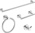 FORIOUS Bathroom Hardware Accessories Set 24 in Towel Bar - Modern