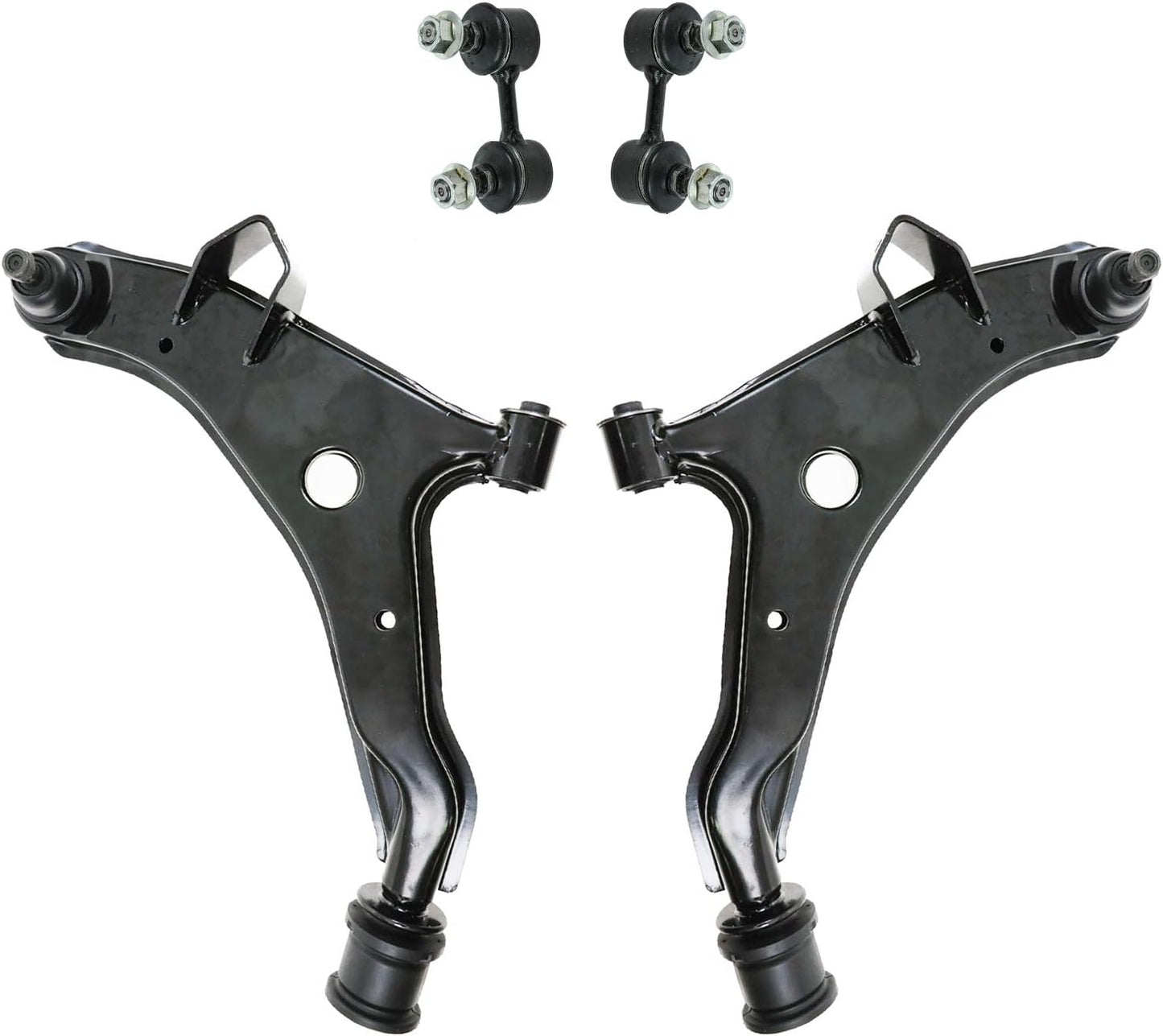 TRQ Front Suspension Kit Control Arm with Ball Joint for Eagle