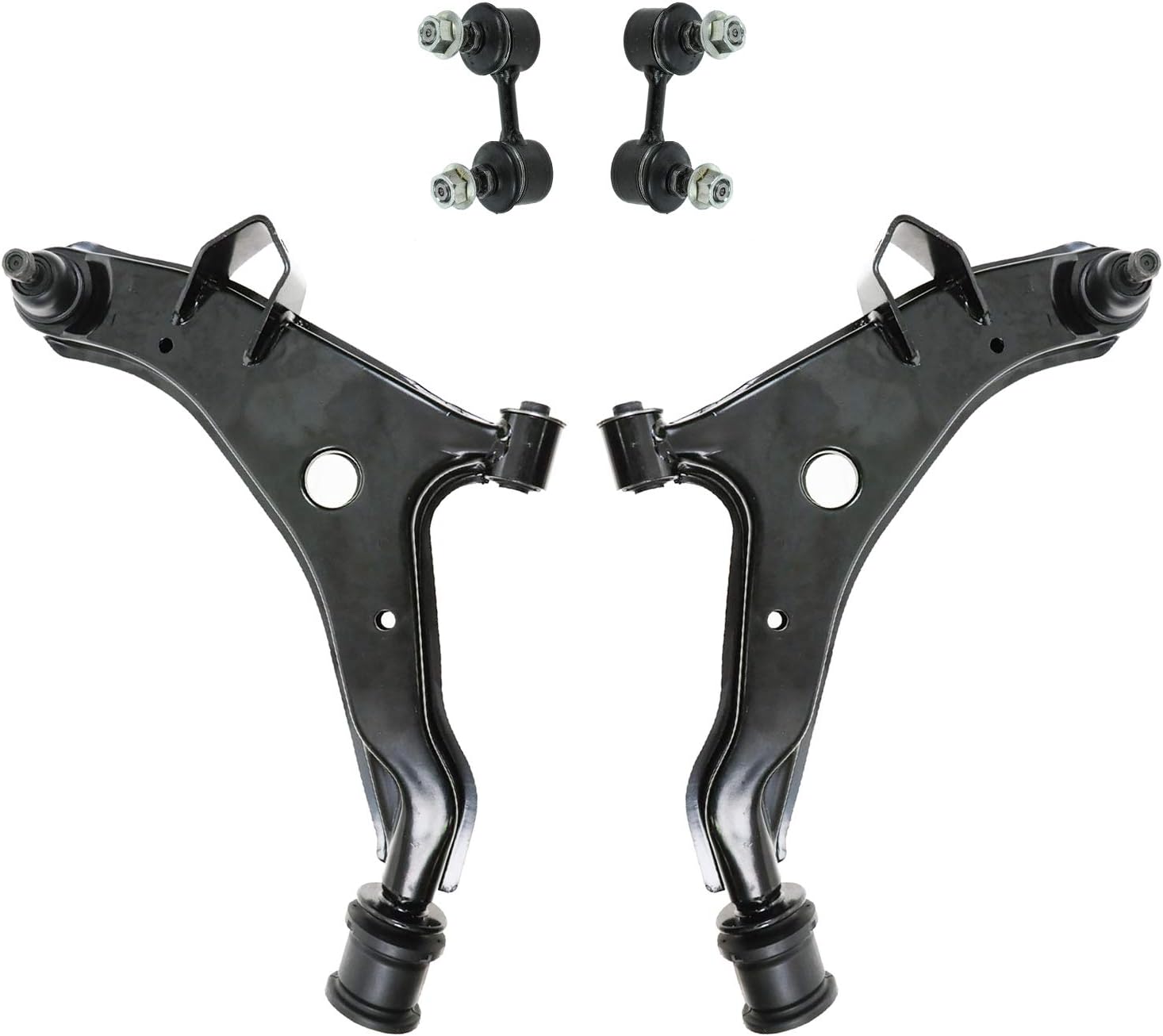 TRQ Front Suspension Kit Control Arm with Ball Joint for Eagle
