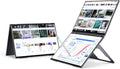 EHOMEWEI Dual Stacked 16in Dual View Monitor - Portable 2.5K Dual