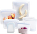 Stasher Premium Silicone Reusable Food Storage Bags - 6-Pack