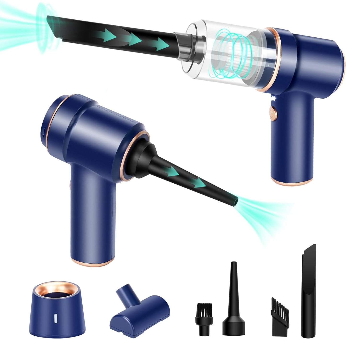 Powerful 8Kpa Cordless Mini Vacuum by Honlibey
