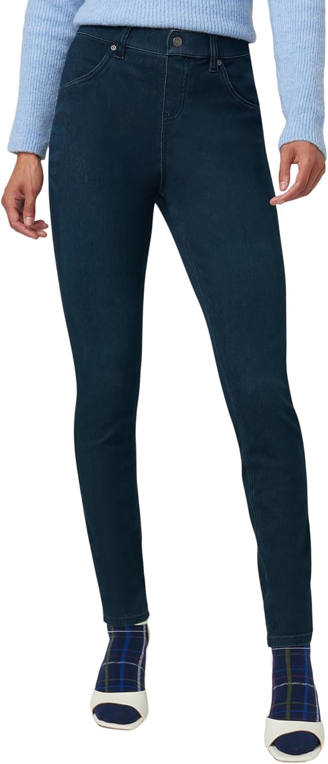 HUE Women's Ultra Soft High Waist Denim Leggings for Comfort