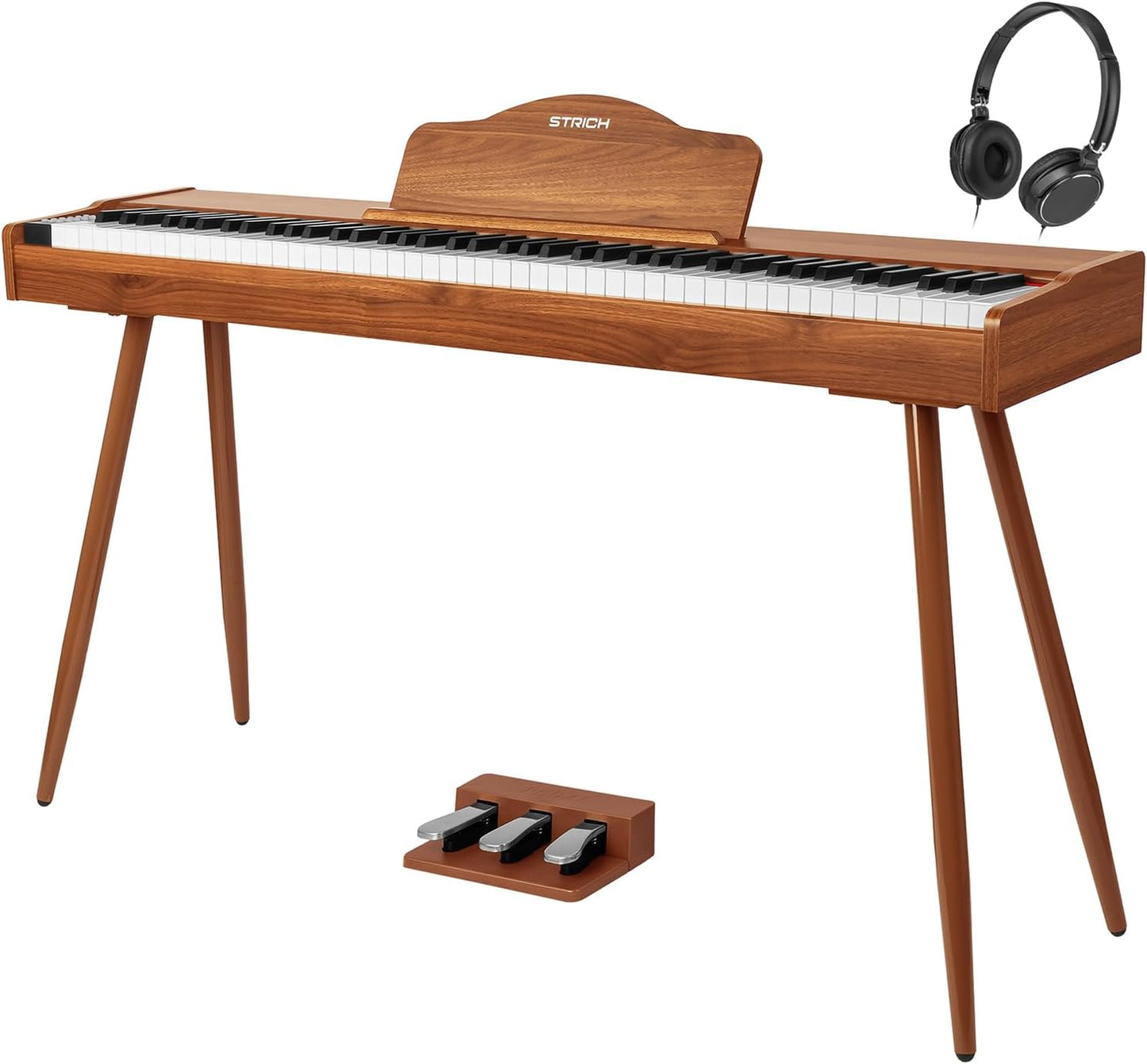 STRICH Digital Piano 88 Keys with Hammer-Action Weighted Keyboard