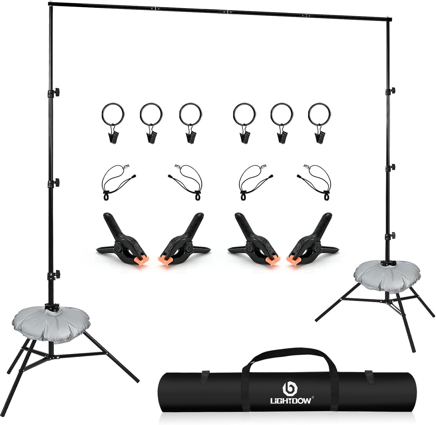 Joinable Backdrop Stand Kit for Photography and Decorations
