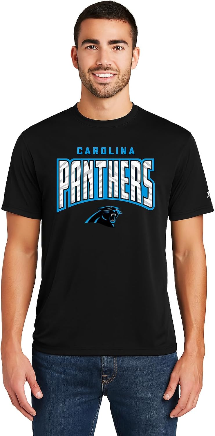 Zubaz NFL Teams Men's Short Sleeve T-Shirt for Game Day Style