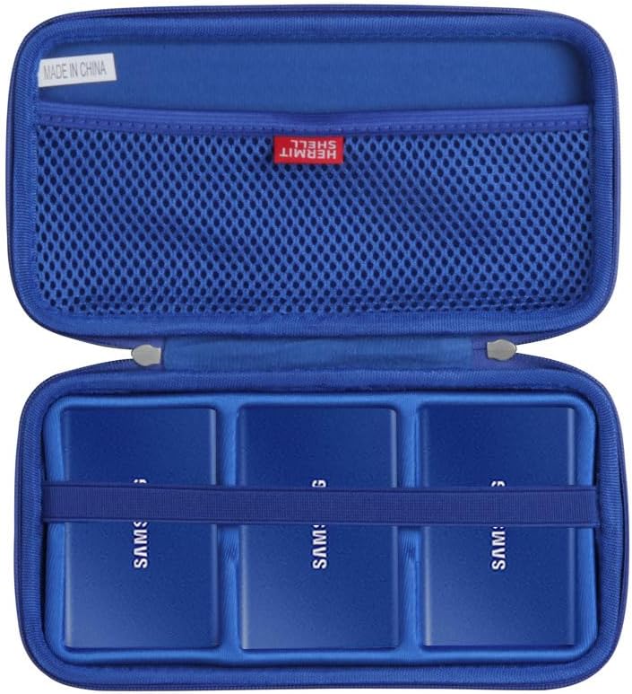 Hermitshell Samsung T7 Case: Protect 3 SSDs
