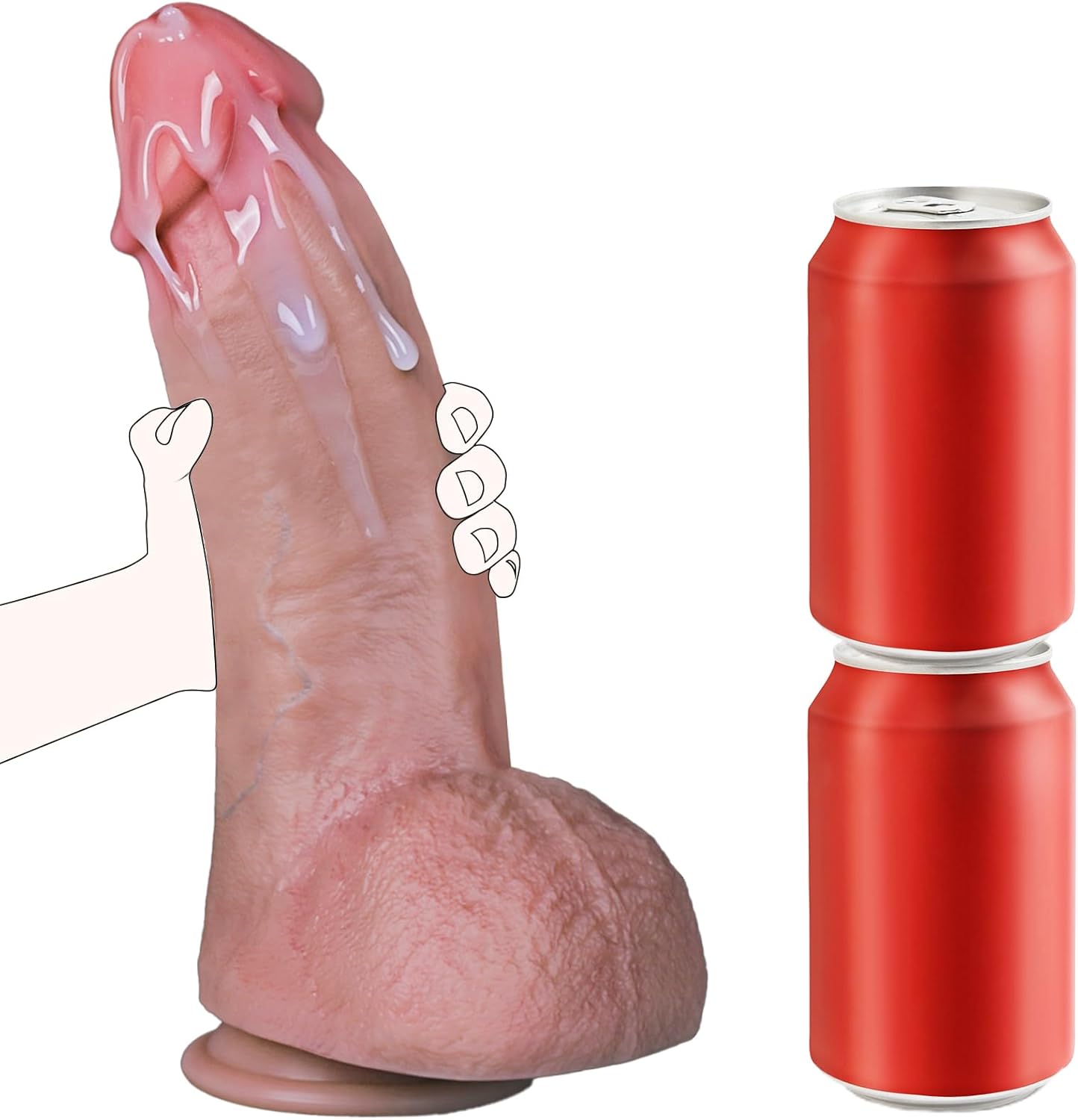 11.41 Inch Huge Dildo for Ultimate Pleasure and Satisfaction
