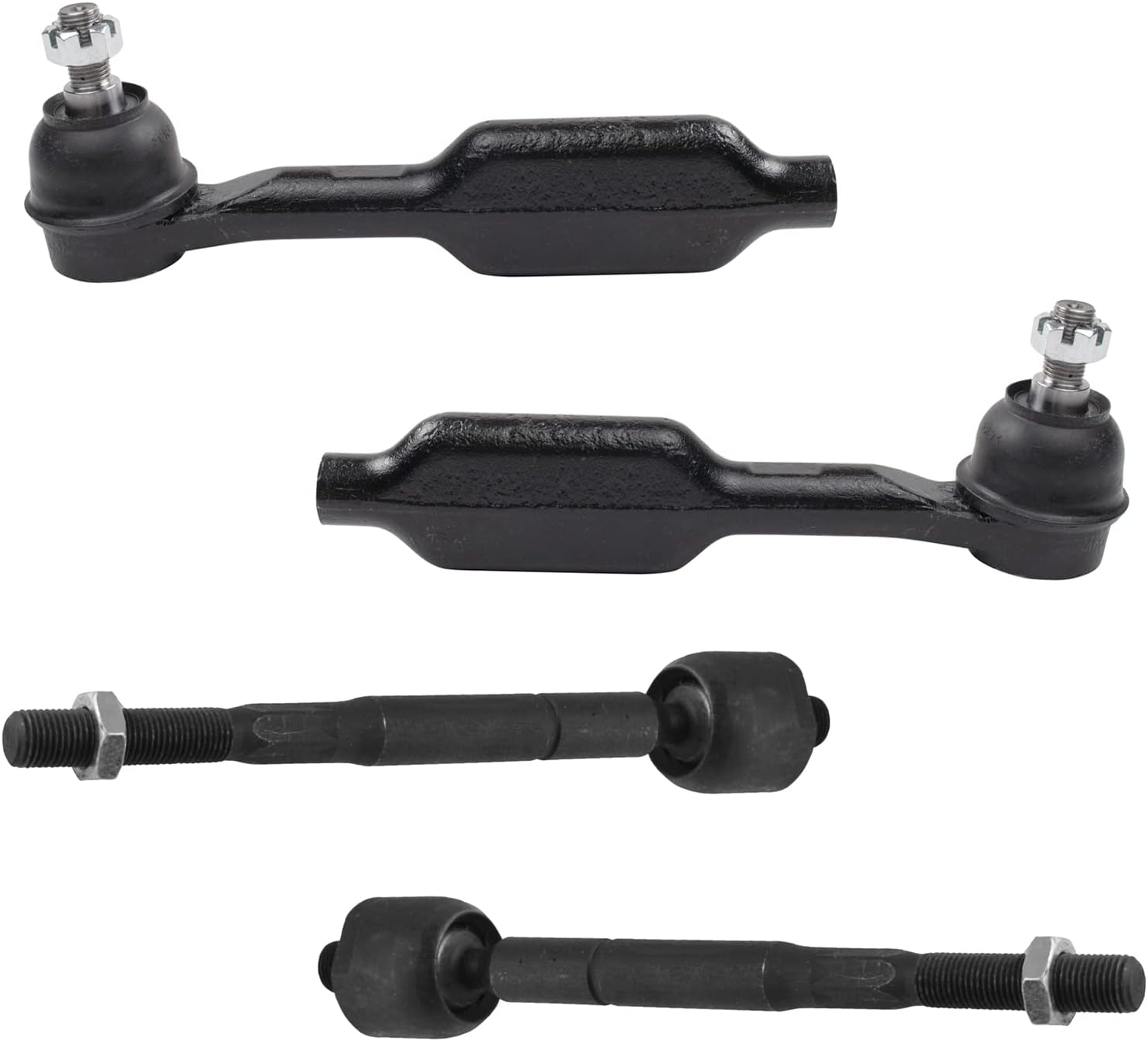 TRQ Front Tie Rod Set for 2005-2009 Honda Odyssey Vehicles