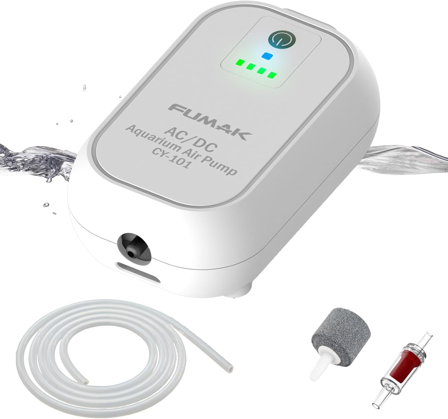 Portable Rechargeable Aquarium Air Pump by FUMAK