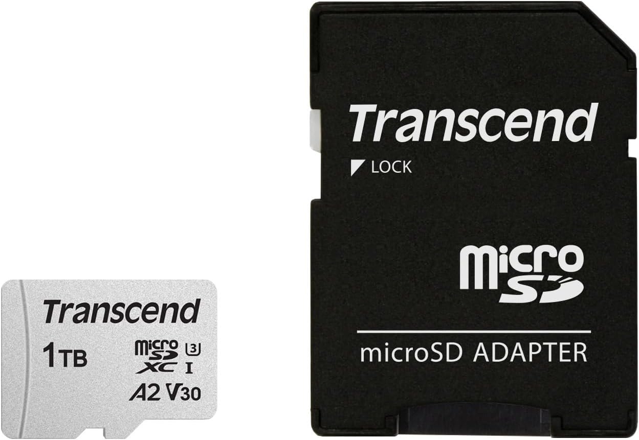 1TB High-Speed MicroSD Card for 4K Video