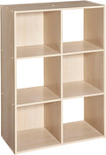 ClosetMaid Cubeicals 6-Cube Storage Shelf Organizer - Compact Storage