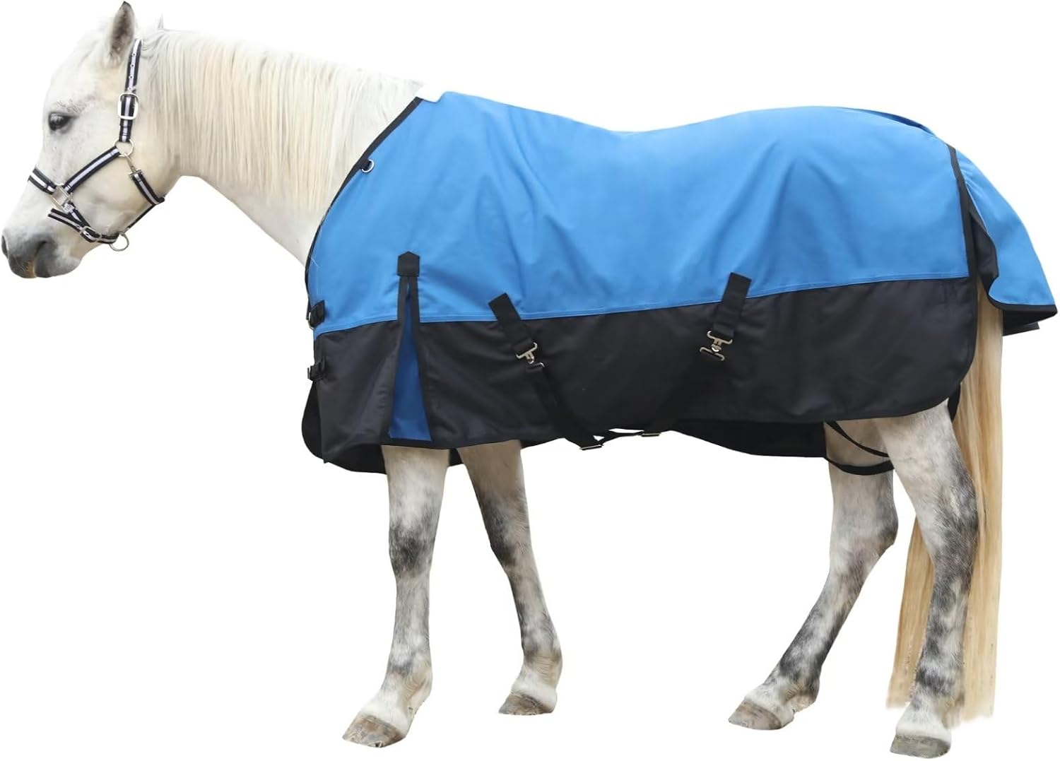 1200D Waterproof Breathable Turnout Horse Blanket for All Seasons