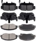 cci yu D914 D1086 Ceramic Brake Pads Kits for Honda CR-V - Quiet