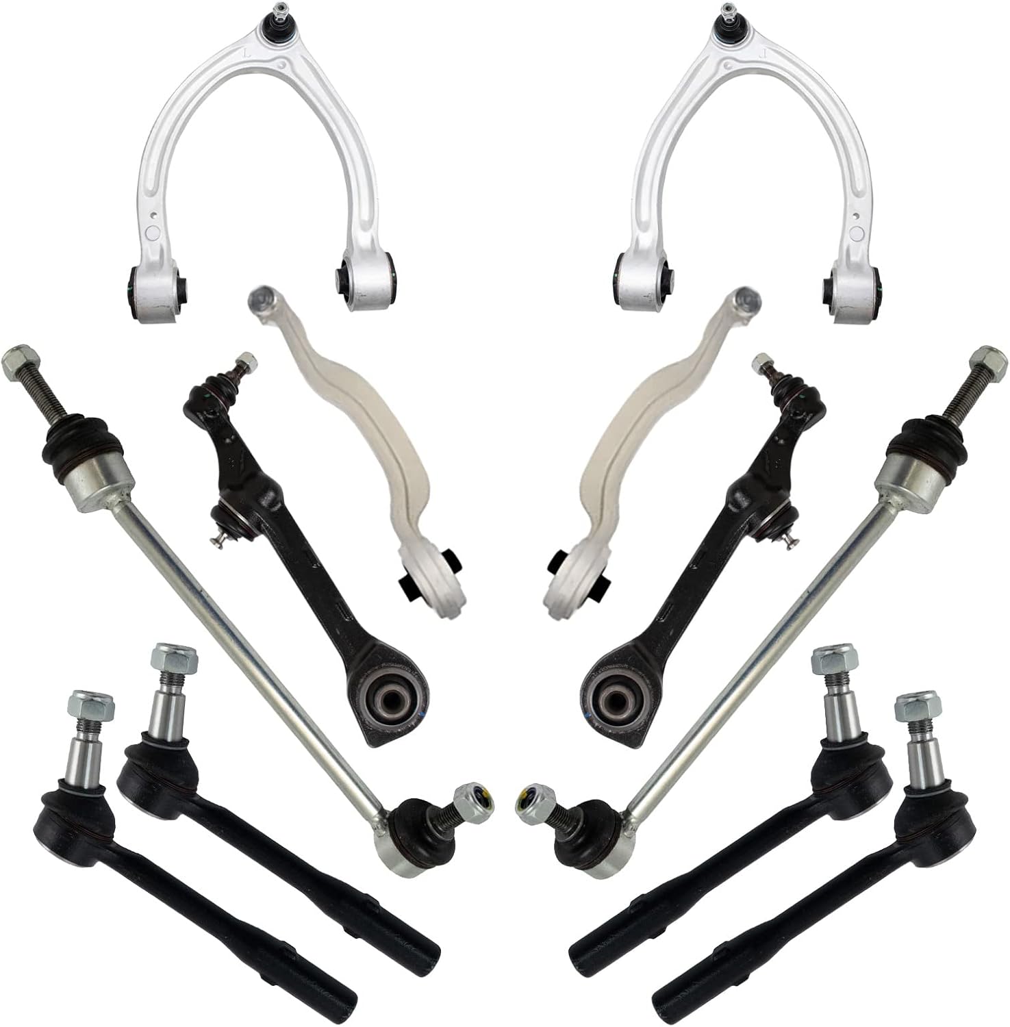 TRQ Front Steering & Suspension Kit for Mercedes-Benz Vehicles