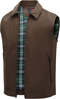 TBMPOY Men's Lightweight Utility Vest - Windproof, Travel Ready