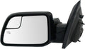 TRQ Driver Side Mirror Power Heated Memory Turn Signal - Paint