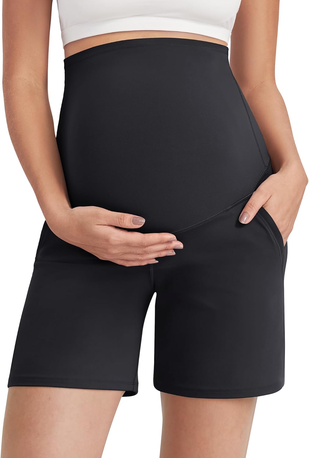 G4Free Maternity Shorts: Comfy Over Belly Fit