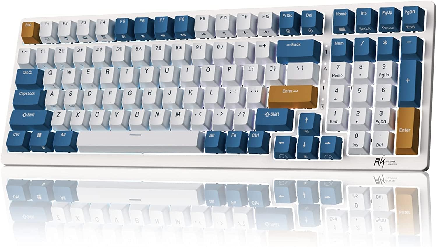 RK98 Wireless Mechanical Keyboard: Triple Mode with RGB Backlit