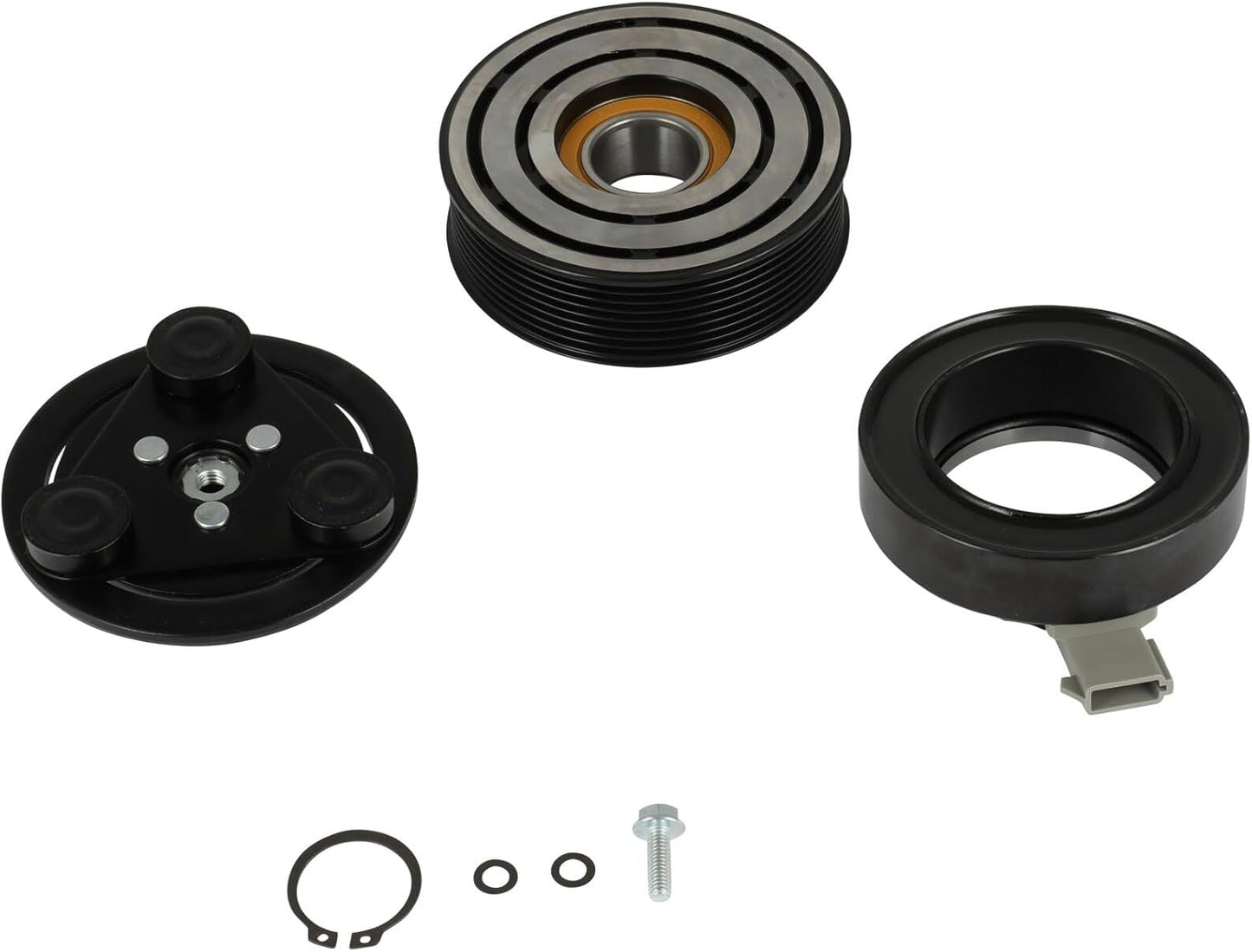 ECCPP A/C Compressor Clutch Assembly Kit for Ford E-Series