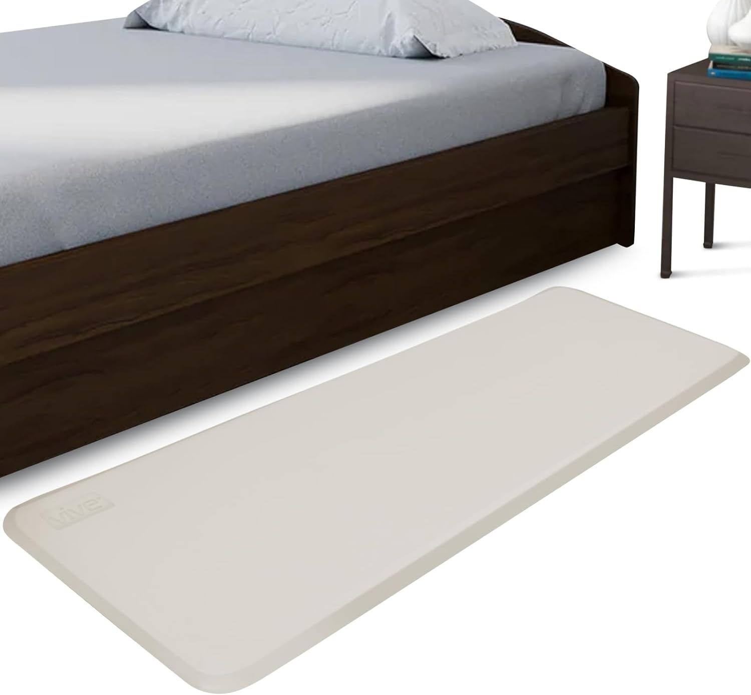 Vive Fall Mat - 72in x 24in Bedside Safety Protection for Seniors