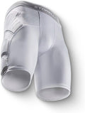 Unisex BodyShield Impact Sliders Undershorts White Small - High-Impact