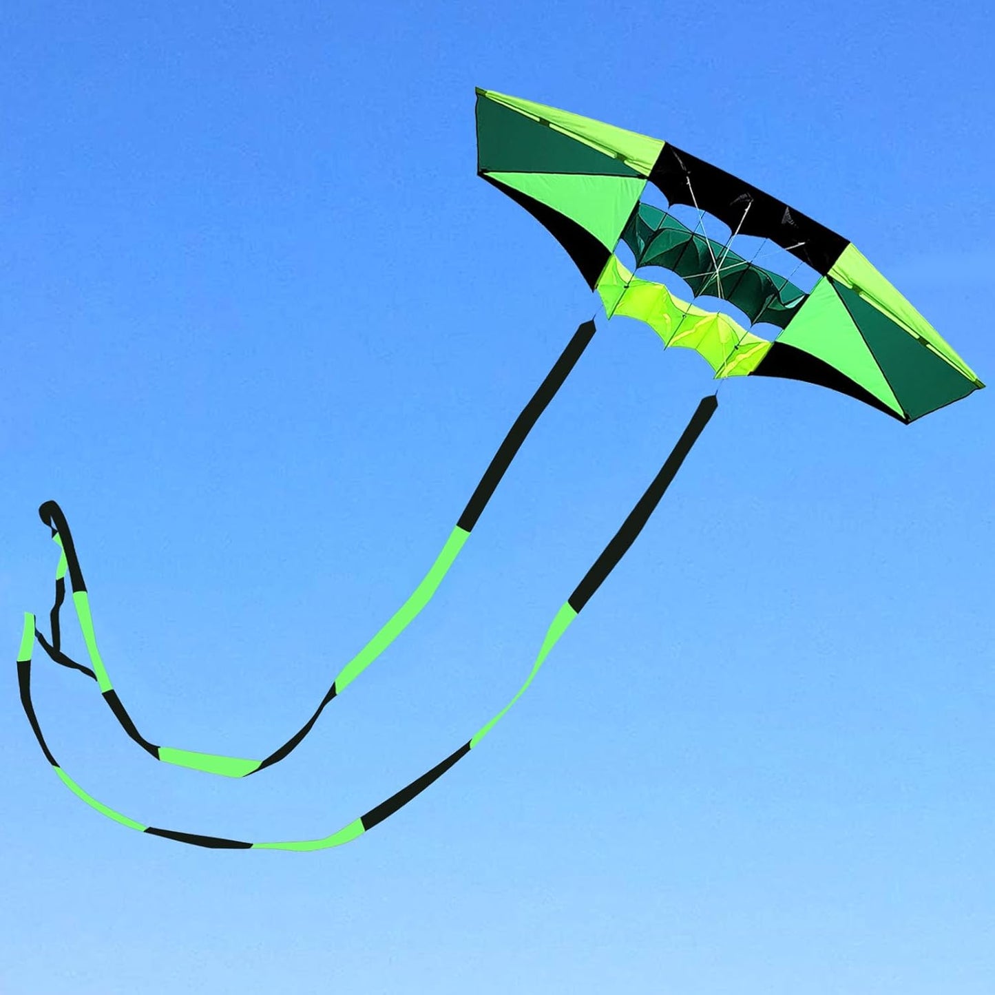 Beach Kites for Adults Large 98in Super Easy Flyer 3D Rainbow