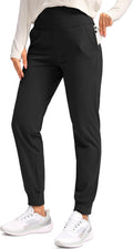 SANTINY Women's Fleece Lined Joggers - Warm Water Resistant Pants