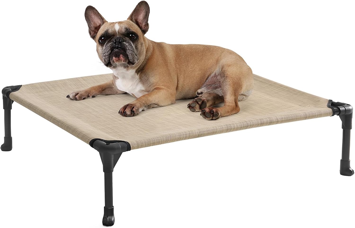 Veehoo Outdoor Elevated Dog Bed for Medium Dogs - Comfort & Durability